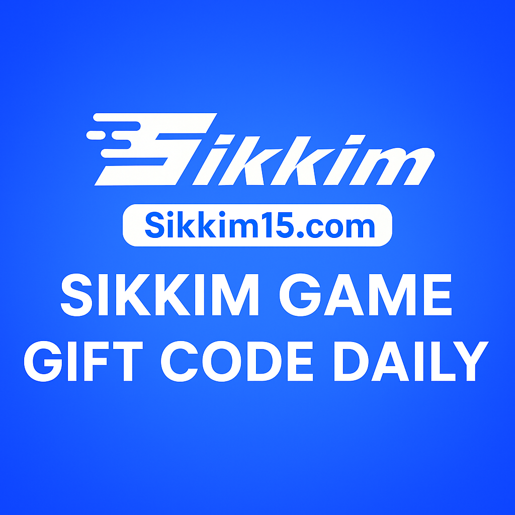 Sikkim Game Gift Code today